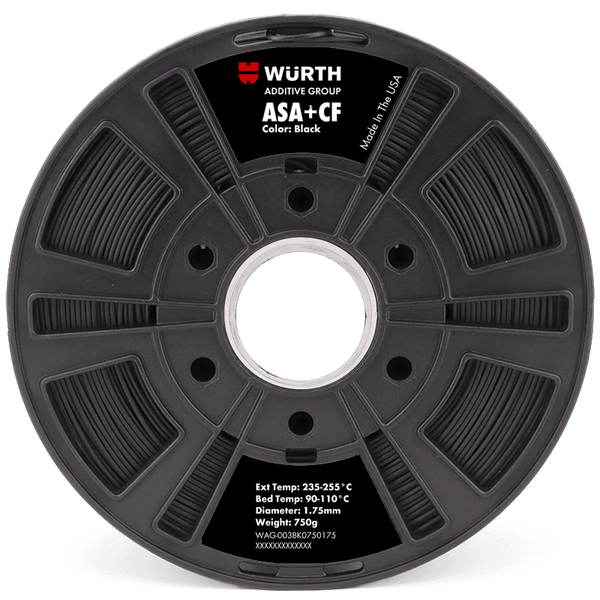 Filamento Würth Additive Group - ASA+CF