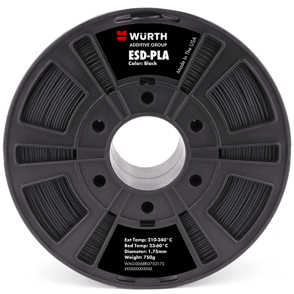 Filamento Würth Additive Group - ESD-PLA