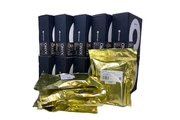 Paquete de carrete de ónix y fibra de carbono marcado (10 carretes | 5 carretes cada uno)