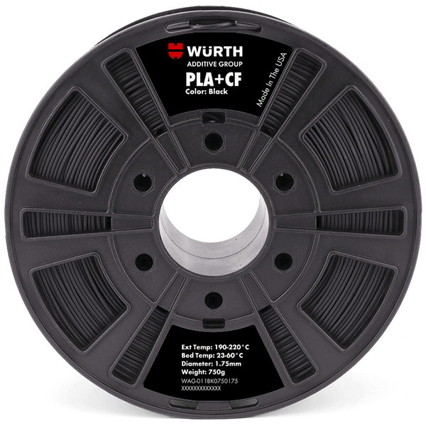 Filamento Würth Additive Group - PLA+CF