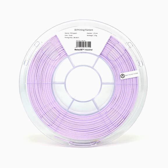 Filamento de soporte Raise3D Industrial PPA (1,75 mm): Morado - 1 kg