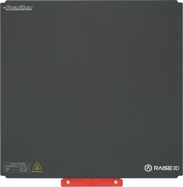 Placa de Construcción con Asa y Superficie de Impresión Buildtak (Solo para la Serie Pro3)