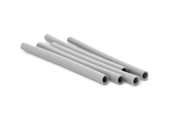Paquete de tubo de boquilla de fibra marcada