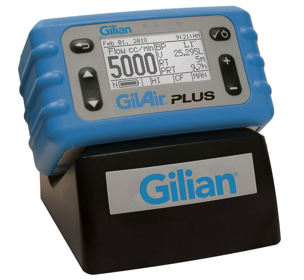 Bomba de muestreo de aire GilAir Plus, (kit de inicio con bomba individual y registro de datos)