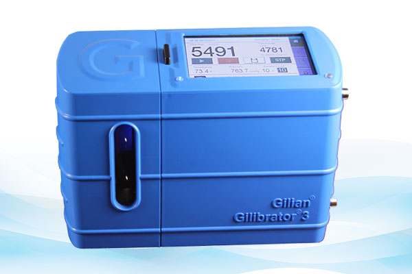 Kit de calibración Gilian Gilibrator 3, celda seca estándar primaria con celda de bajo flujo (50 a 5.000 cc/min)